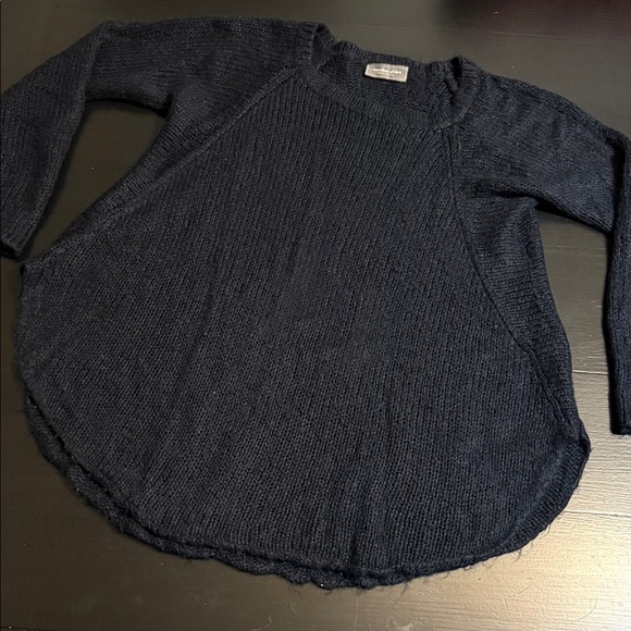 Wooden Ships Charcoal Knit Sweater - Picture 1 of 6